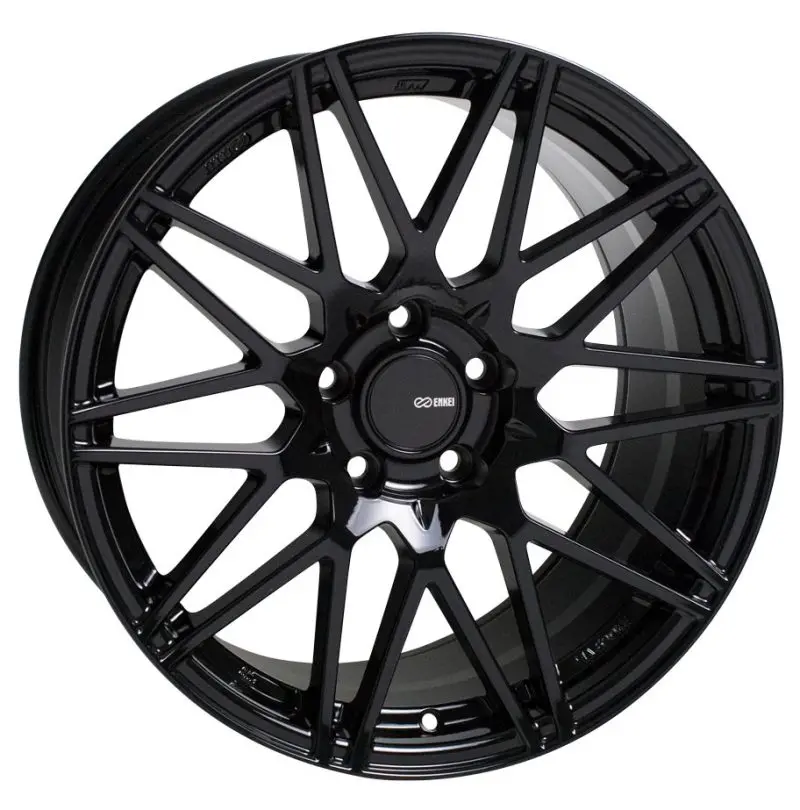 Enkei Tms 17X8 5X114.3 45Mm Offset 72.6Mm Bore Gloss Black Wheel 1