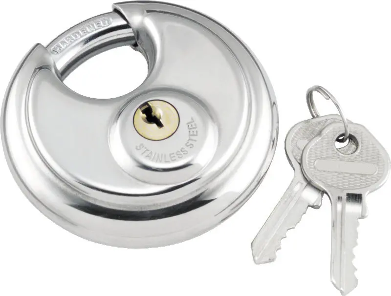 Bully Lock Disc Bolt Lock Small - Stainless 1
