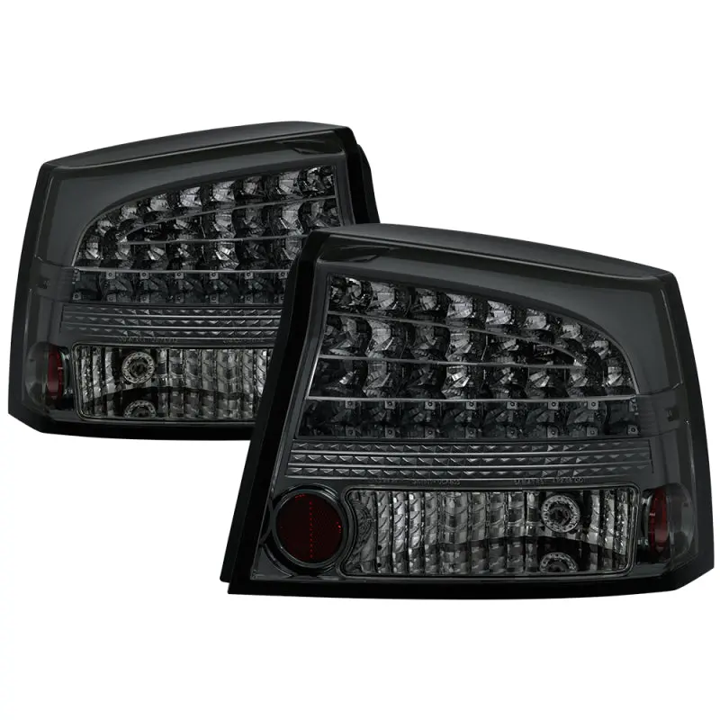 Spyder Dodge Charger 06-08 Led Tail Lights Smoke Alt-Yd-Dch05-Led-Sm 1