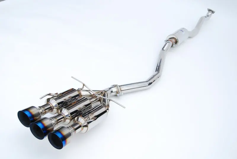 Invidia Gemini R400 W/ Triple Titanium Tips Catback Exhaust For 2017-2020 Honda Civic Si [Fc1/Fc3] 1