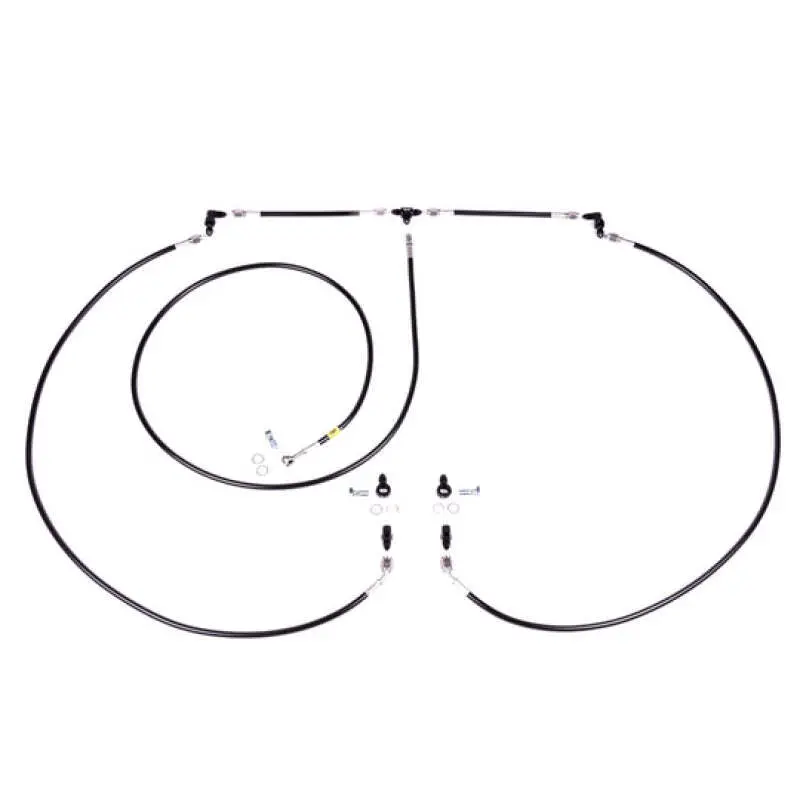 Chase Bays Chevrolet Corvette C5/C6 Stand Alone Dual Rear Calipers Hydro Handbrake Brake Line Kit 1