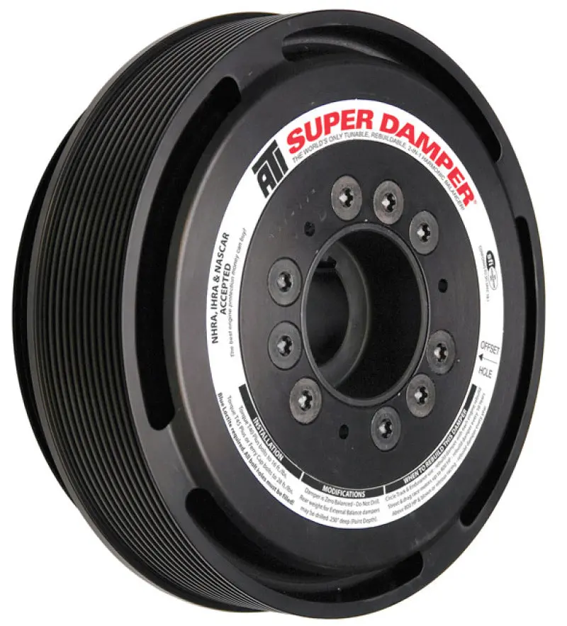 Ati Damper - 6.78In - Alum - 8 Grv - Ford 4.6 Cobra - 96-04 - Oem Size 1