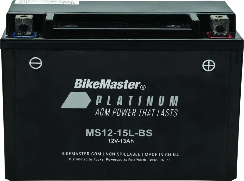 Bikemaster Agm Battery - Ms12-15L-Bs 1