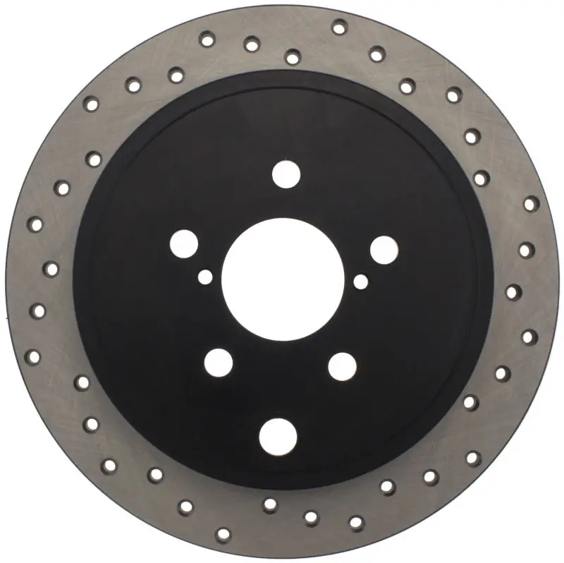 Stoptech 08-10 Wrx Drilled Left Rear Rotor 1