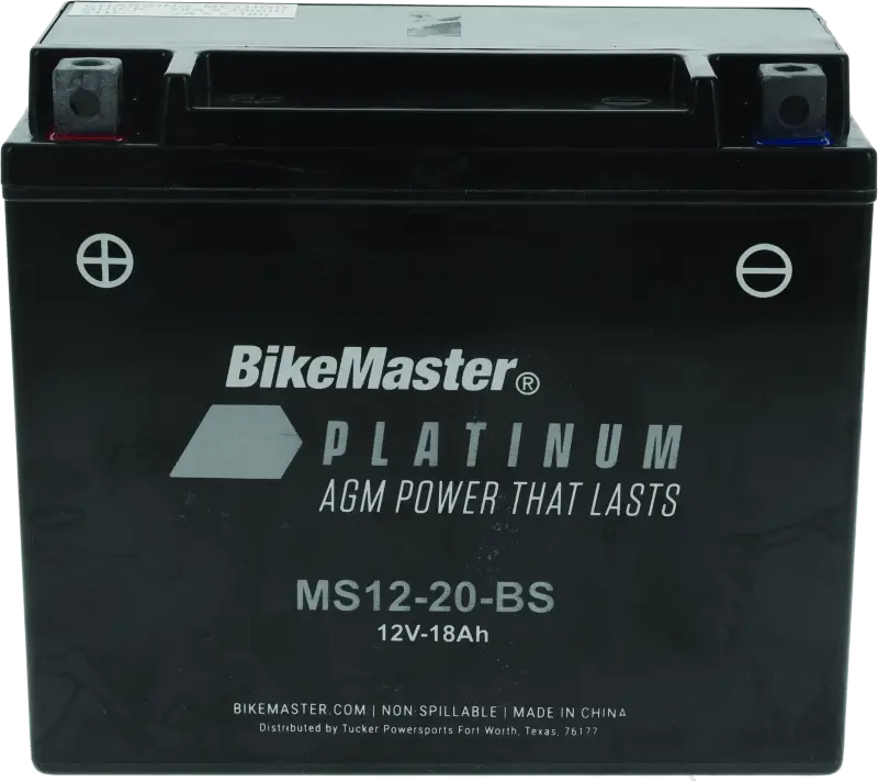 Bikemaster Agm Battery - Ms12-20-Bs 1