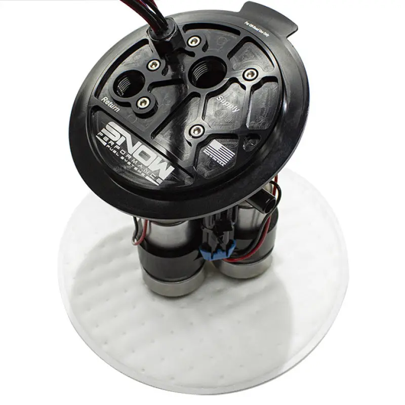 Snow 2015+ Dodge Hellcat/Demon/Redeye Standard Version Fuel Hat - Dual Pump 1