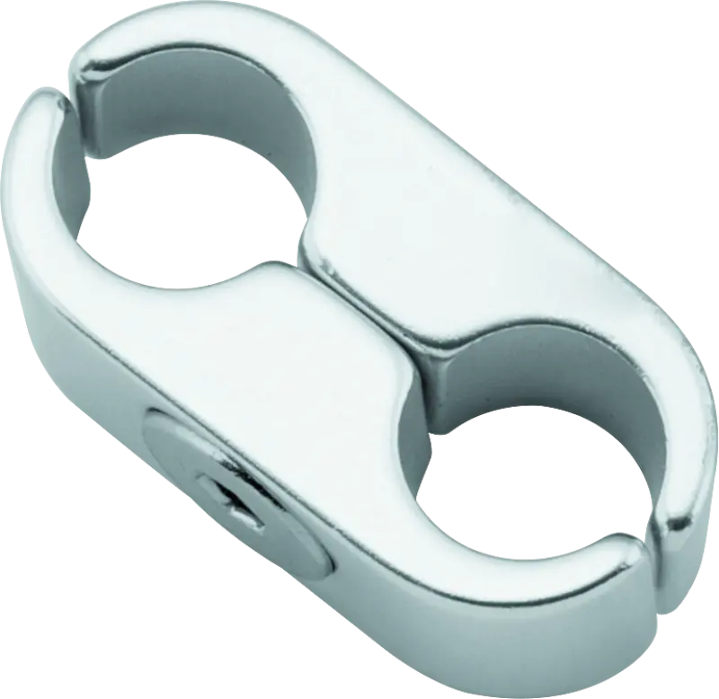 Bikemaster 2 Lines Cable Clamp - Silver 1