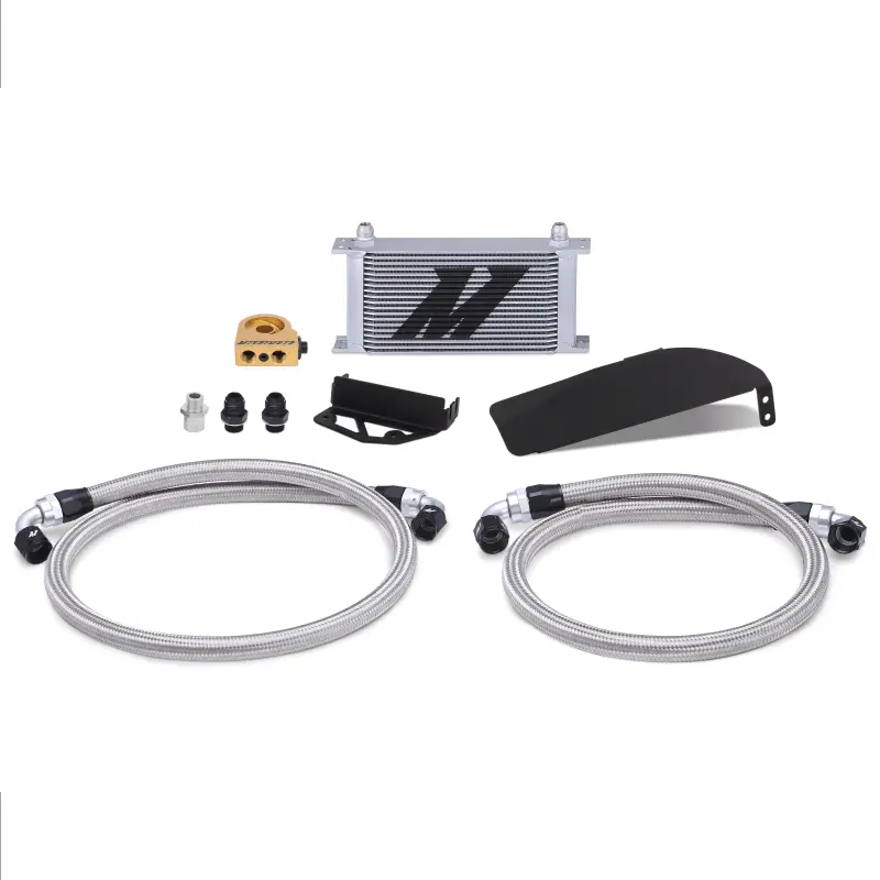 Mishimoto 2017+ Honda Civic Type R Direct Fit Oil Cooler Kit - Silver 1