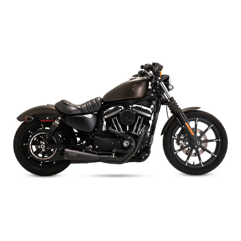 Vance & Hines 14-22 Sportsters Stainless 2-1 Upsweep Exhaust - Black 1