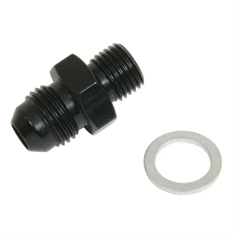 Fragola -6An X 12Mm X 1.25 Male Adapter-Solex - Black 1