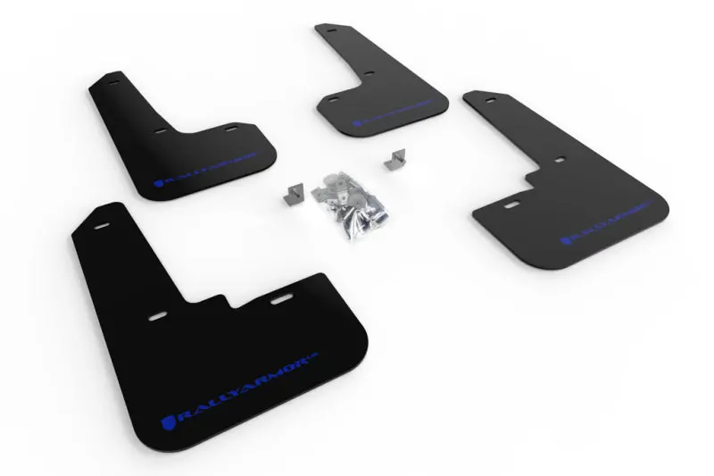 Rally Armor 20-25 Subaru Legacy Black Ur Mud Flap W/Blue Logo 1