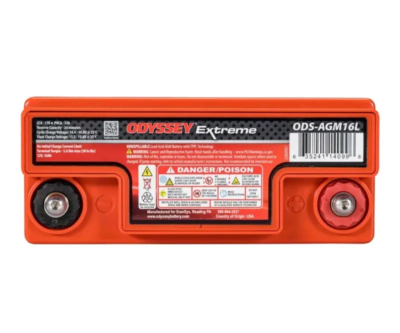 Odyssey Battery Powersport Extreme Agm Battery (Pc680) 1