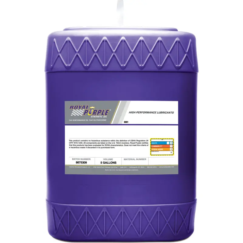 Royal Purple Premium Synthetic High Performance Euro Formula 5W-40 Motor Oil - 5 Gallon 1