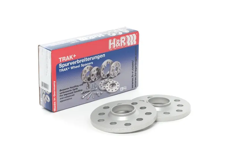 H&R Trak+ 10Mm Dr Wheel Adaptor Bolt 5/100 Center Bore 57.1 Bolt Thread 14X1.5 - Black 1