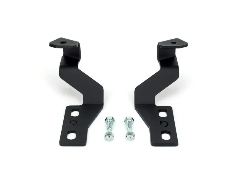 Cali Raised 14-21 Toyota Tundra Low Profile Ditch Light Brackets Kit - Brackets Only 1