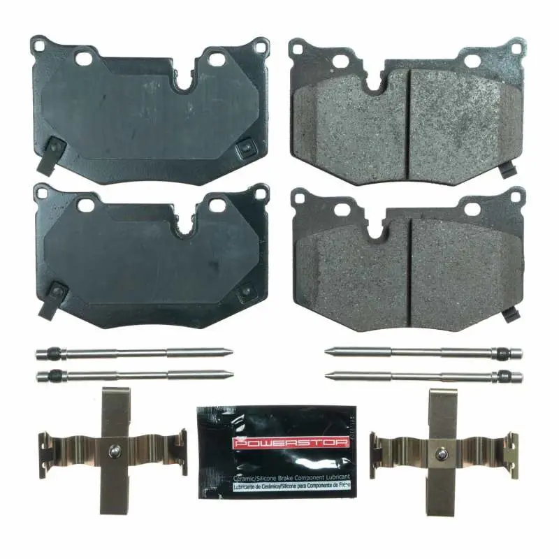 Power Stop 2020 Chevrolet Corvette C8 Z51 Rear Z23 Evolution Sport Brake Pads W/Hardware 2