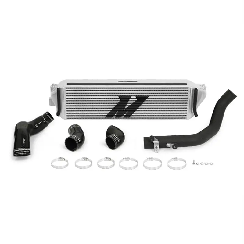 Mishimoto 2017+ Honda Civic Type R Performance Intercooler Kit - Silver Core Black Piping 1