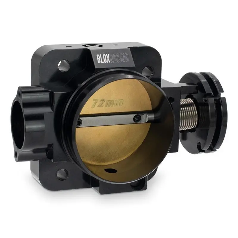 Blox Racing Honda B/D/H/F Series Engines 72Mm Black Billet Throttle Body V2 1