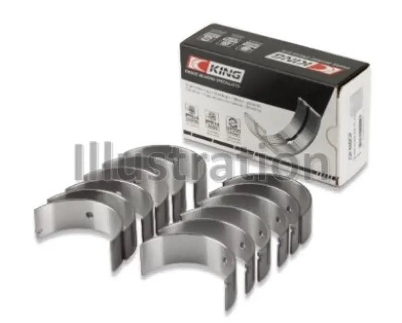 King Engine Bearings Toyota 5Me/5Mge/7Mge/7Mgte Rod Bearing Set - Size +0.25Mm 1