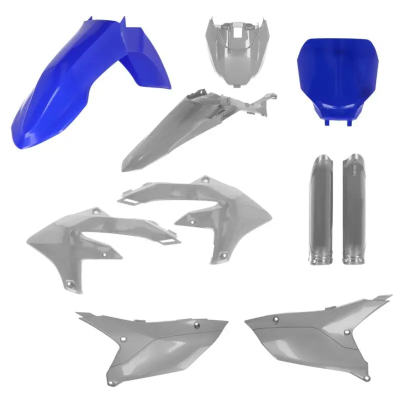 Acerbis 2024 Yamaha Yz250f/ 23+ Yx450f/Fx Full Plastic Kit W/Tank Cvr - Blue/Gray 1