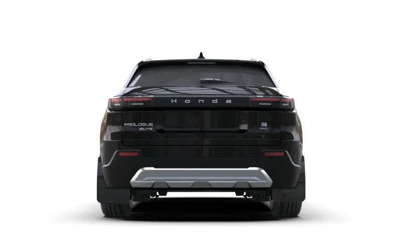 Rally Armor 24-25 Honda Prologue Black Mud Flap - Metallic Black Logo 2