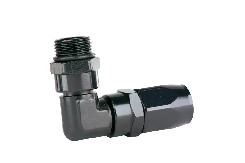 Aeromotive An-8 Male O-Ring Boss To 90 Deg Hose End 1