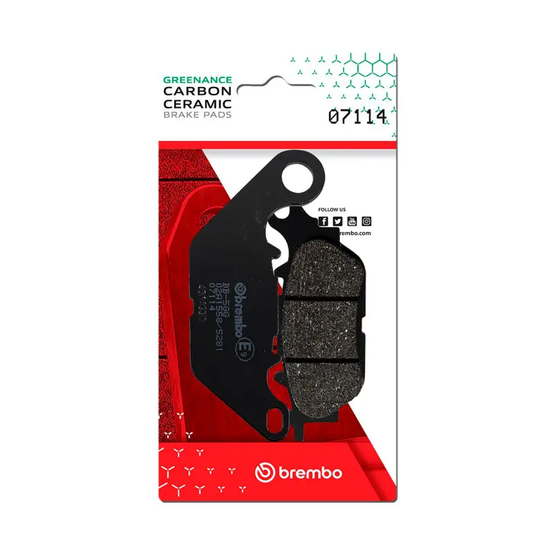 Brembo Oe Yamaha Delight Carbon Ceramic Brake Pad - Front 1