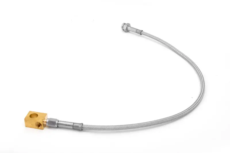 Rugged Ridge Rear Brake Hose Braided Ss 87-95 Jeep Wrangler Yj 1