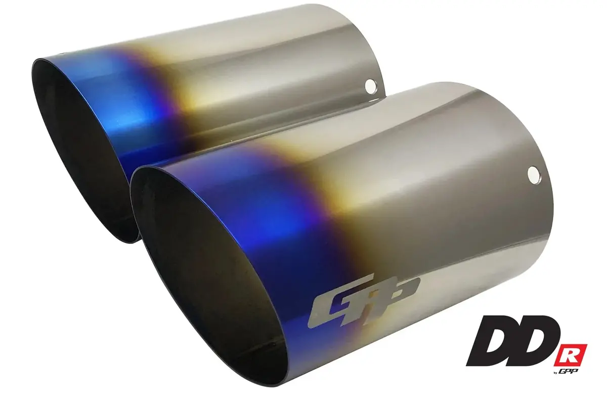 Greddy Dd-R Burnt Titanium Tips L=170Mm (Pair) 1
