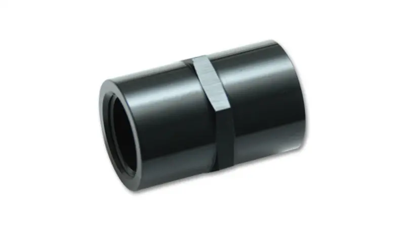 Vibrant 3/8In Npt Female Pipe Coupler Fitting - Aluminum 1