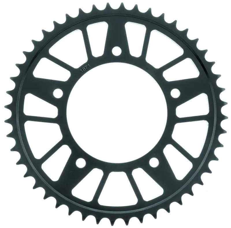 Bikemaster Yamaha Rear Steel Sprocket 530 48T - Black 1