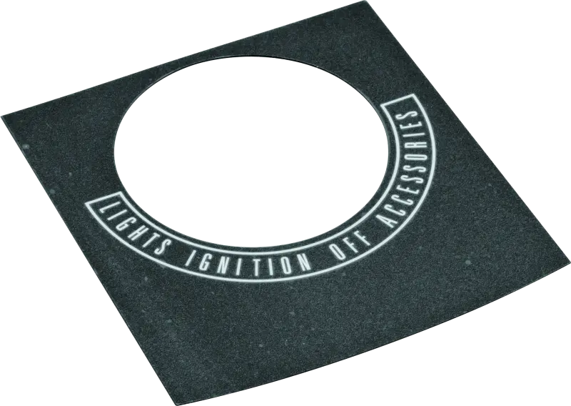Bikers Choice 68-84 Fl 71-72 Fx 80-86 Fxwg 84-99 Softail Dash Switch Decal Replaces H-D 71300-79 5Pk 1