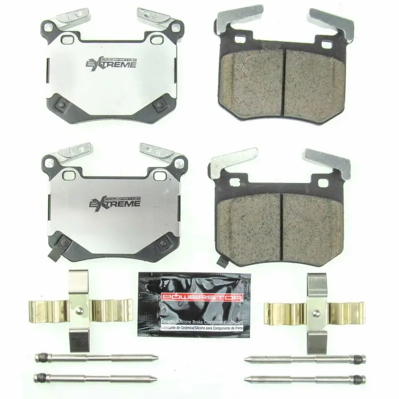 Power Stop 18-19 Kia Stinger Rear Z26 Extreme Street Brake Pads W/Hardware 1