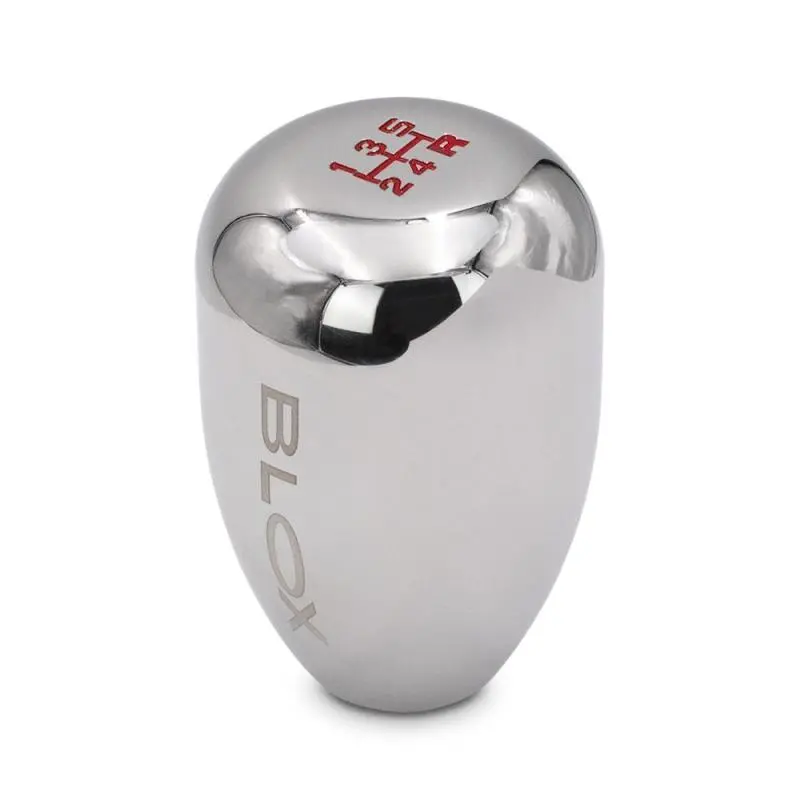Blox Racing Limited Series 5-Speed Billet Shift Knob Chrome Finish - M10x1.5 1