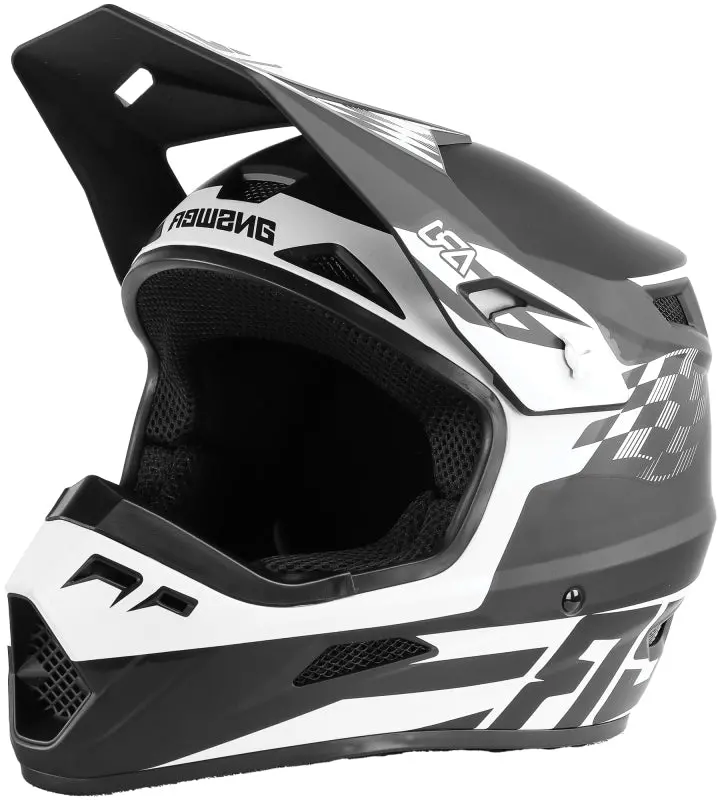 Answer Ar1 Sweep Helmet Black/White Youth - Medium 1