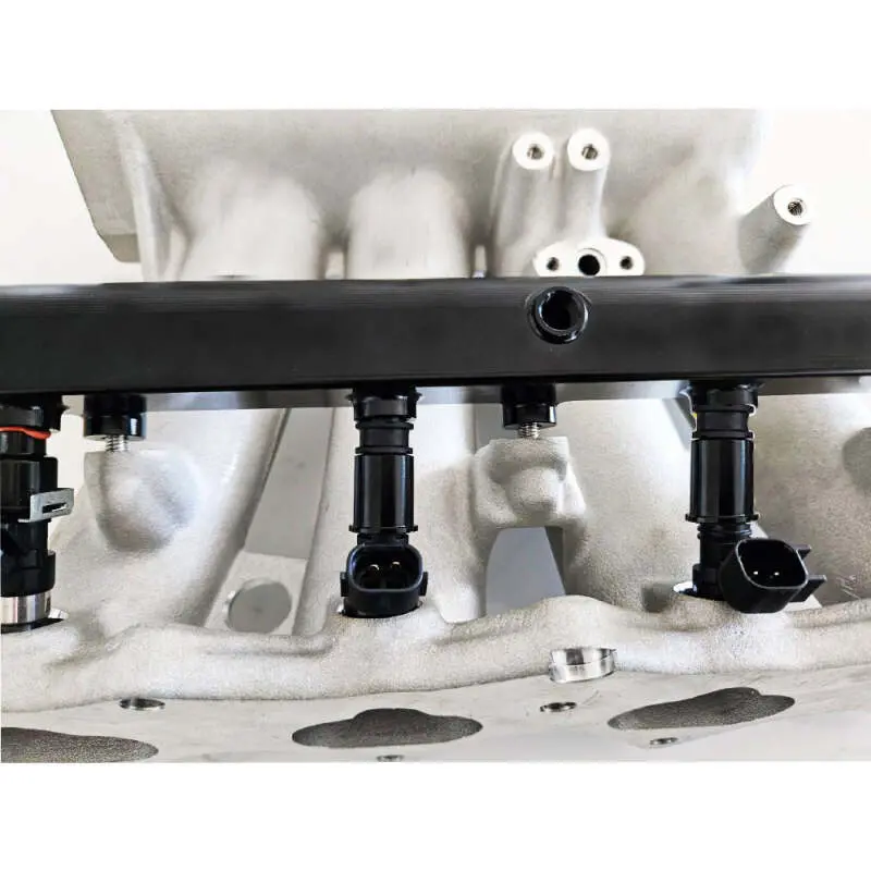 Blox Racing Honda B-Series Xtreme Aluminum Fuel Rail - Black 1
