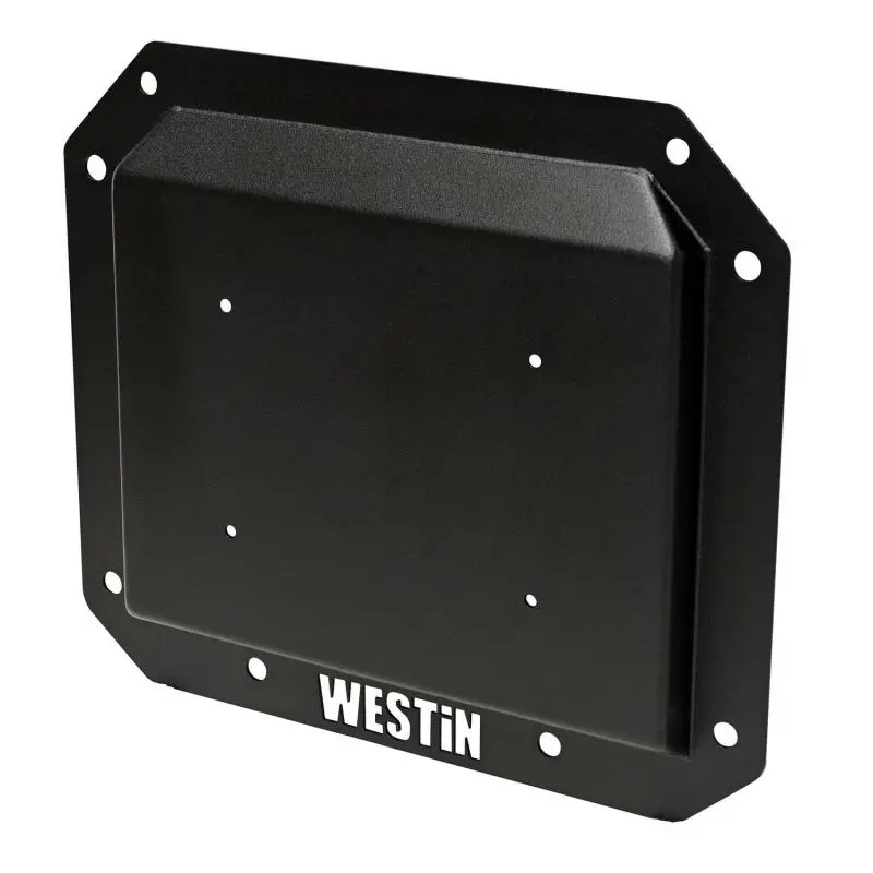 Westin 21-25 Ford Bronco (Excl. Sport) Spare Tire Delete Plate - Tex. Blk 1