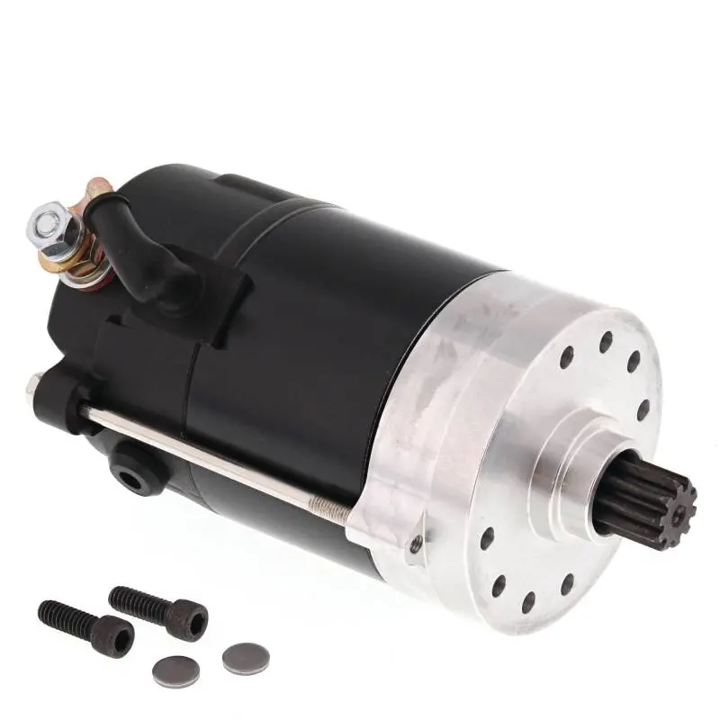 All Balls Racing 66-77 Harley Flh Electra Glide Starter Motor 1.4 Black Hitachi 1