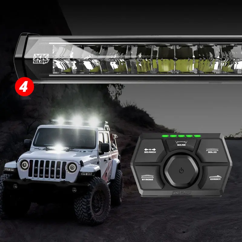 Xk Glow Sar360 Light Bar Kit Emergency Search And Rescue Light System (2)52In (2)36In 1