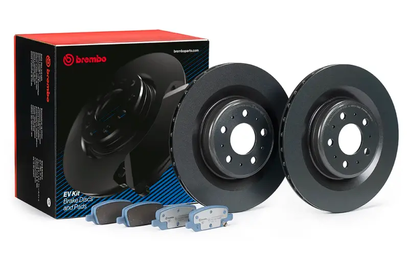Brembo Oe 17-21 Tesla Model 3/20-21 Model Y Ev Brake Kit - Rear 1