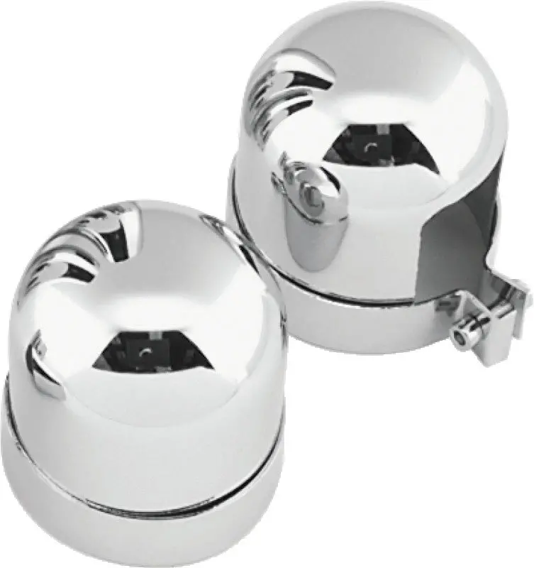 Bikers Choice 52-64 K Xl 58-64 Fl & Custom Chrome Shock Top Covers Replaces H-D 54707-84T 1