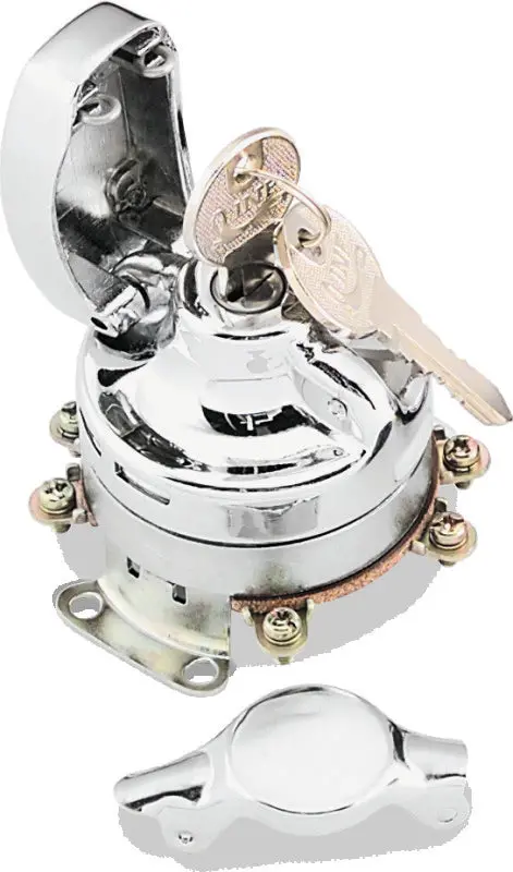 Twin Power 73-95 Fl And Softail Electronic Fat Bob Ignition Switch Replaces H-D 68462-64 71501-73 1