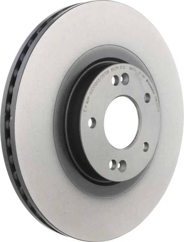 Brembo 15-18 Porsche Macan Front Grooved Uv Coated Rotor 1