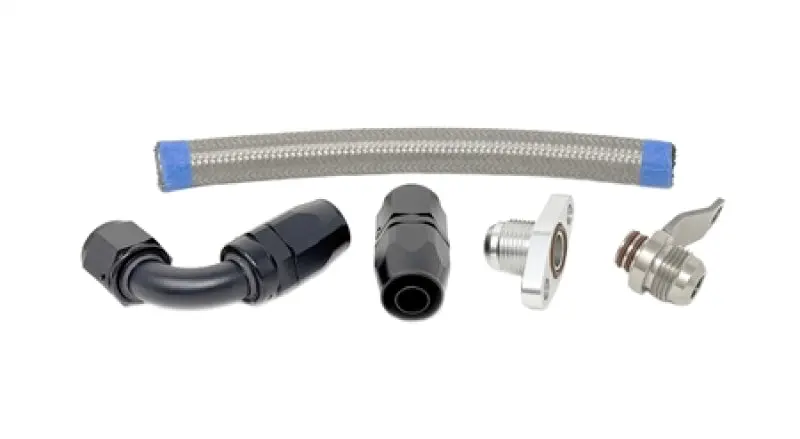 Torque Solution Subaru Ej -10An Turbo Oil Return Line Kit 1