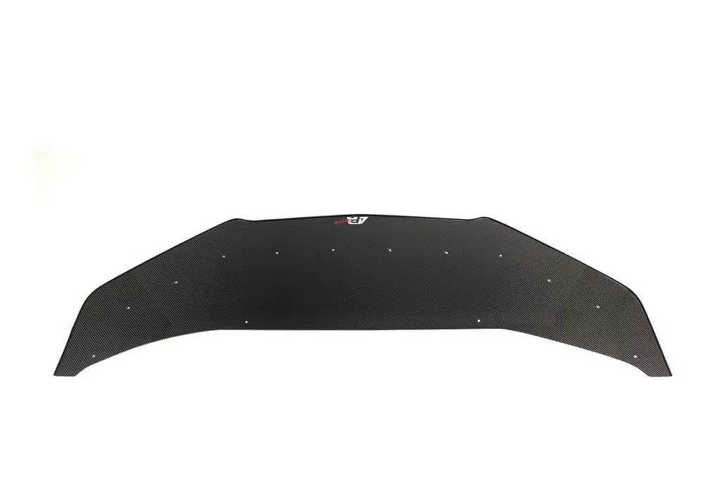 Carbon Fiber Front Wind Splitter For 2017+ Honda Civic Type R Fk8 1