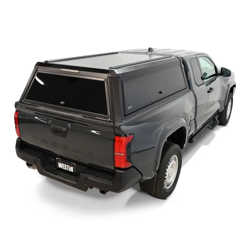 Westin Exp Truck Cap Complete Kit A + Bs (24-25 Toyota Tacoma Dc 6Ft. Bed) - Black 1
