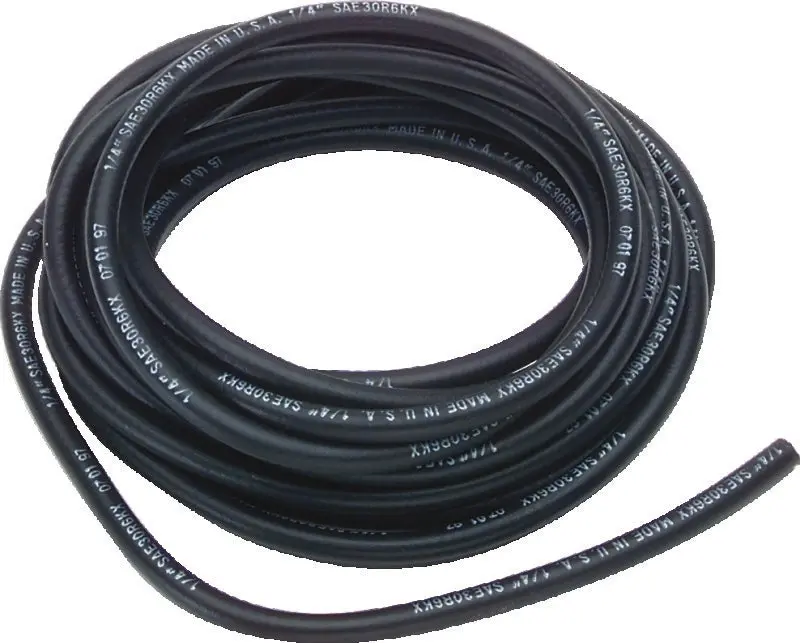 Bikers Choice 1/4 Inch X 25 Feet Neoprene Oil/Fuel Line 1