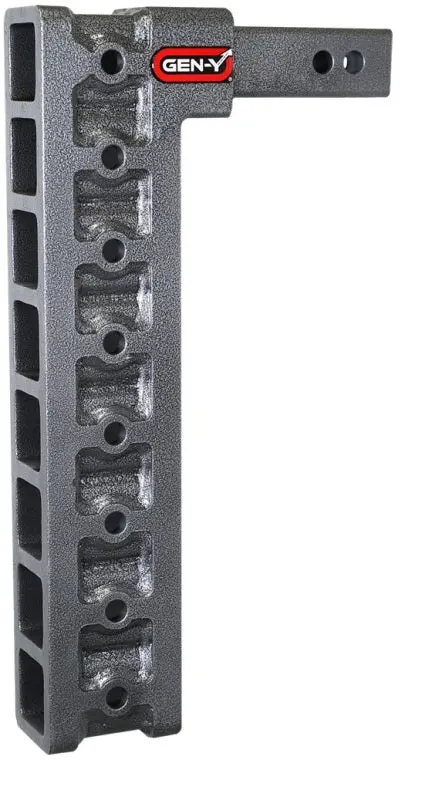 Gen-Y Mega Duty 2In Shank 17.5In Drop 1.5K Tw 10K Hitch W/Gh-0100 Stabilizer Kit 1