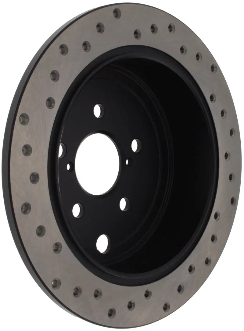 Stoptech 08-10 Wrx Drilled Right Rear Rotor 1