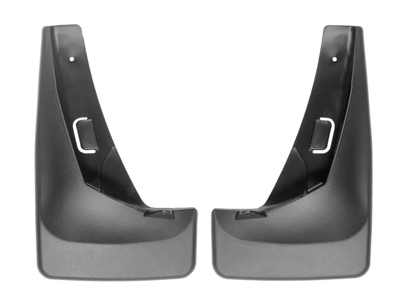 Weathertech 2014+ Nissan Rogue Rear No Drill Mudflaps - Black 1